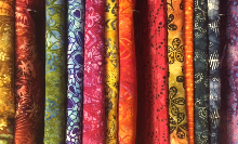 Rayon Batik Fabric